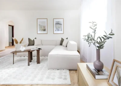 nappali eladásra felkészítés után home staging