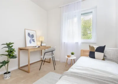 Mátyásföld home staging hálószoba