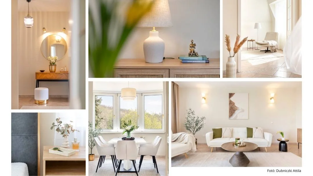 eladásra felkészített lakás home staging után részletek budapest sasad