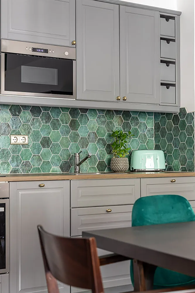 Budapest home staging lakásfelkészítés home styling konyha részlet