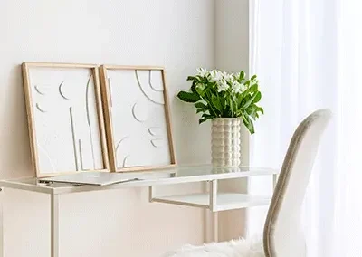 home staging eladásra felkészített ingatlan dolgozósarok