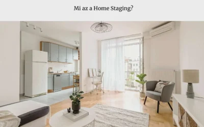 Mi az a HOME STAGING?